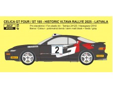 Decal – Toyota Celica ST 185 - Historic Vltava Rallye 2025 - Latvala  1/24